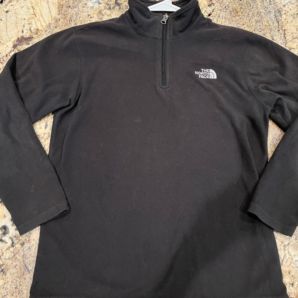 COPY - Boys NorthFace fleece half zip sz 8-10 M